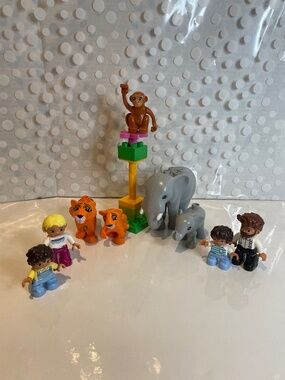 Lego Duplo Animal 🐘🐯Family playset